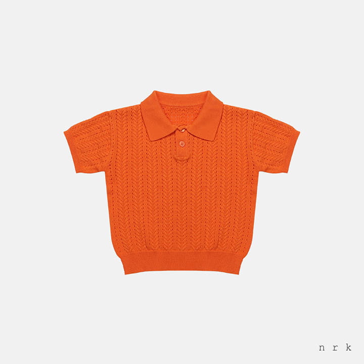 Nrk - Korean Children Fashion - #stylishchildhood - Collar Cable Knit Tee - 4