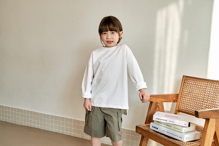 Nrk - Korean Children Fashion - #childofig - Basic Slit Tee - 11