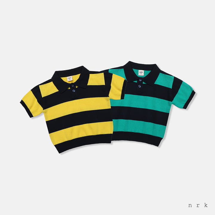 Nrk - Korean Children Fashion - #childofig - Stripes Knit Tee