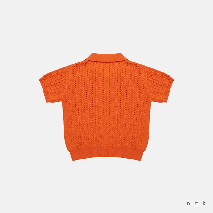 Nrk - Korean Children Fashion - #designkidswear - Collar Cable Knit Tee - 6