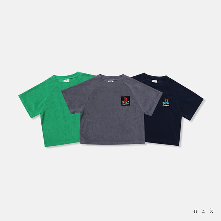 Nrk - Korean Children Fashion - #discoveringself - Embrodiery Terry Tee