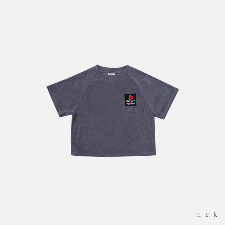 Nrk - Korean Children Fashion - #kidsshorts - Embrodiery Terry Tee - 3