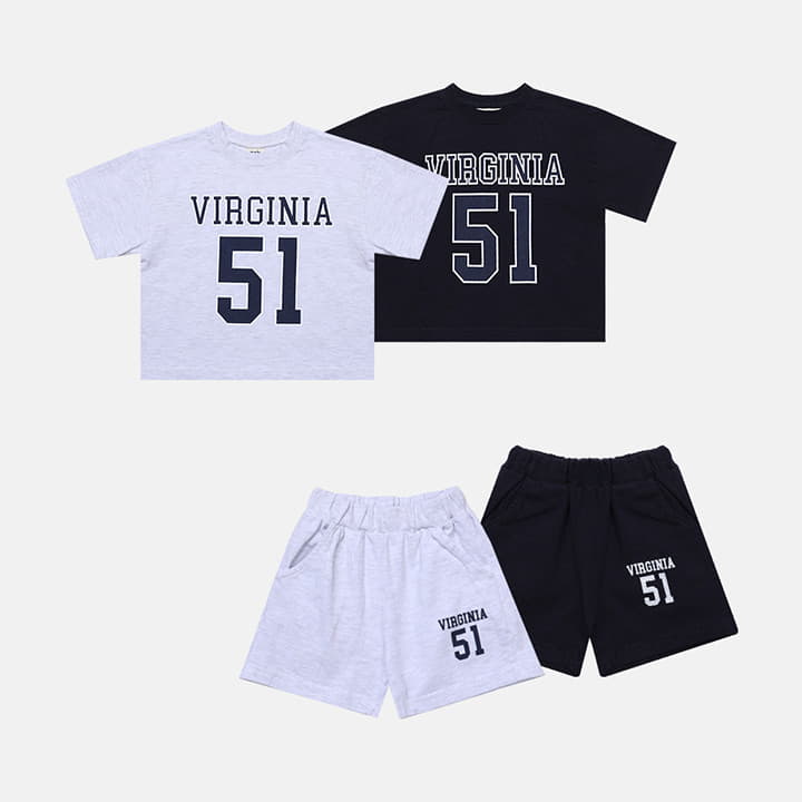 Nrk - Korean Children Fashion - #kidsshorts - Virginia Top Bottom Set