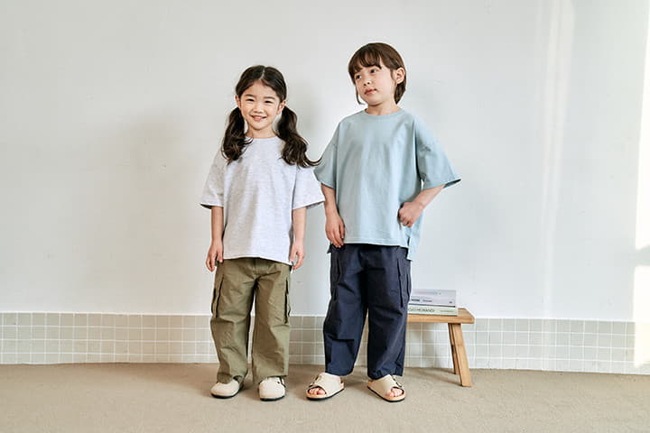 Nrk - Korean Children Fashion - #kidzfashiontrend - Slit Tee - 6