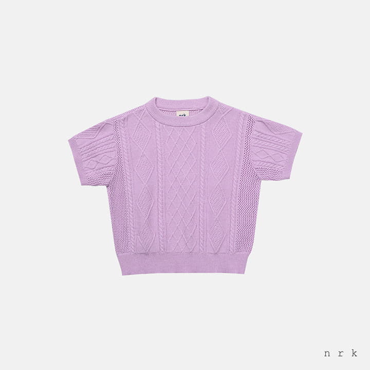 Nrk - Korean Children Fashion - #magicofchildhood - Cable Knit Tee - 2