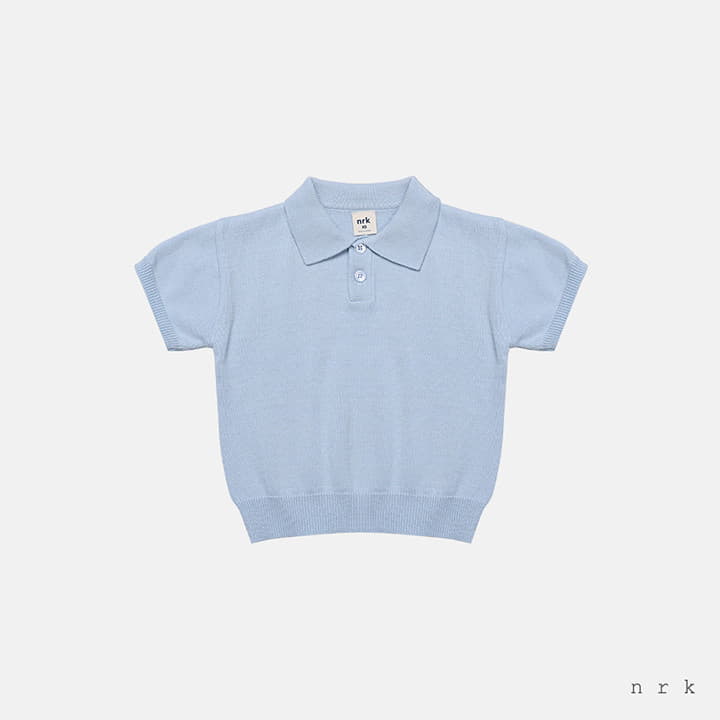 Nrk - Korean Children Fashion - #minifashionista - Cotton Collar Knit Tee - 2