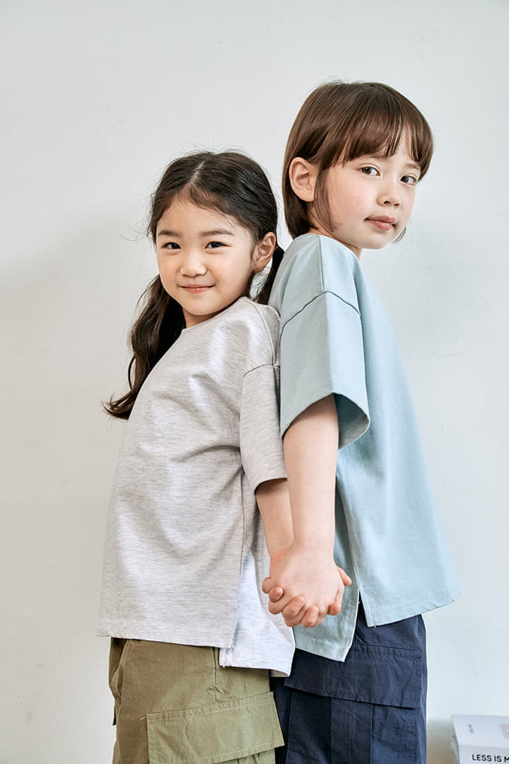 Nrk - Korean Children Fashion - #minifashionista - Slit Tee - 10