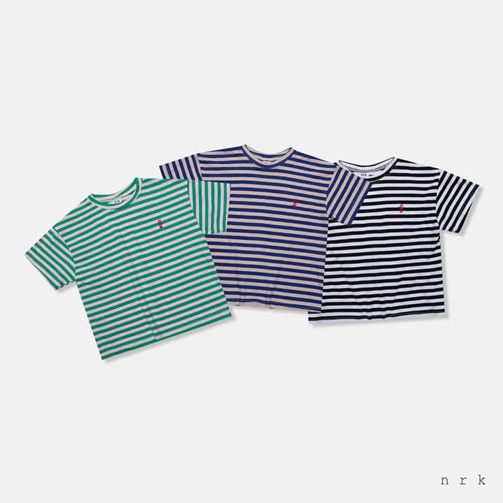 Nrk - Korean Children Fashion - #prettylittlegirls - Cu Stripes Tee