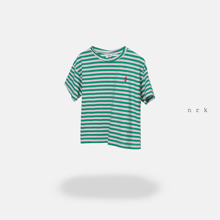 Nrk - Korean Children Fashion - #toddlerclothing - Cu Stripes Tee - 4