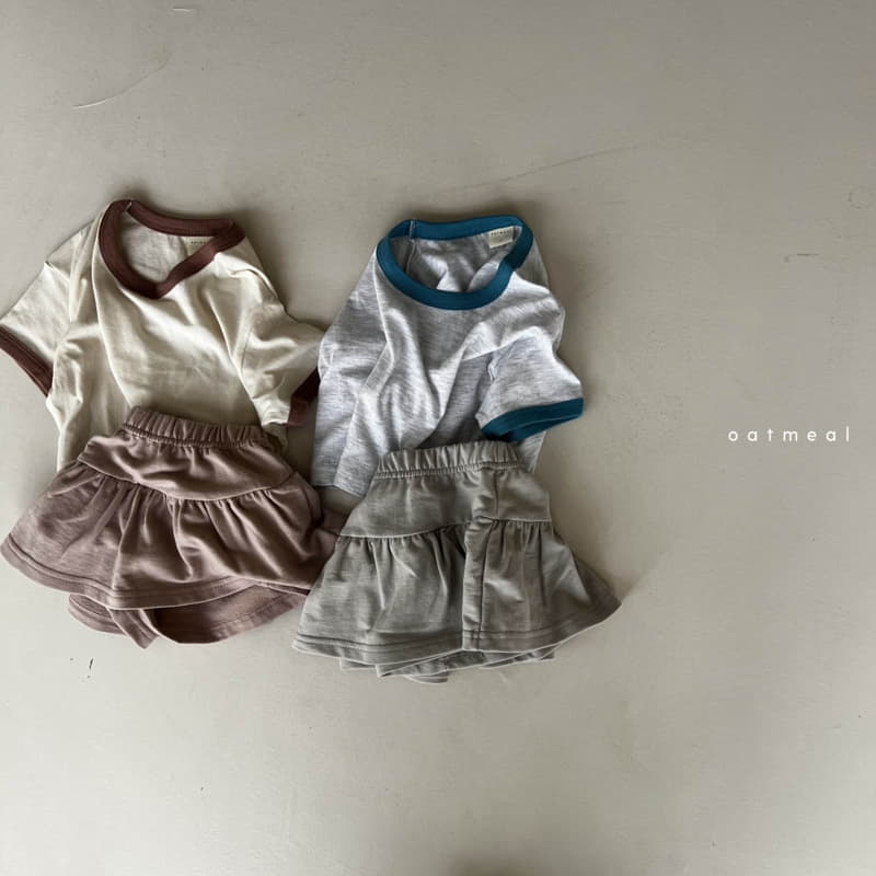 Oatmeal - Korean Children Fashion - #designkidswear - Some One Tee - 11