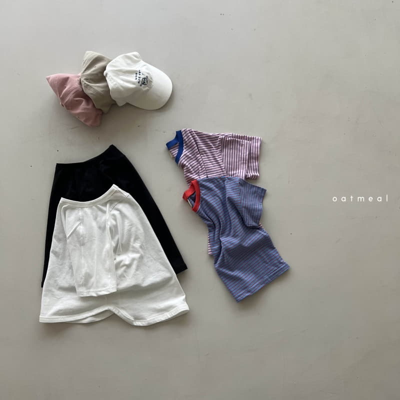 Oatmeal - Korean Children Fashion - #discoveringself - Broady F Tee - 10