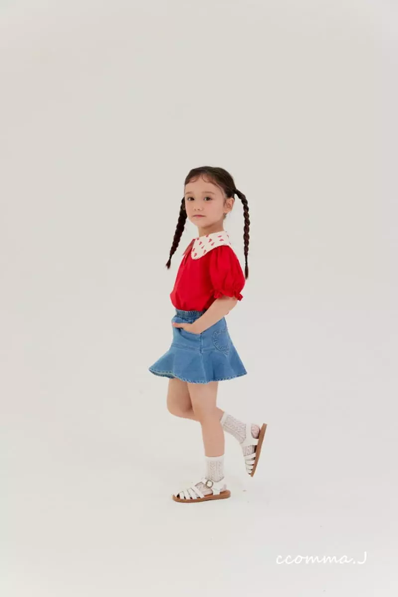 Oda - Korean Children Fashion - #fashionkids - Heart Skirt Leggings - 4