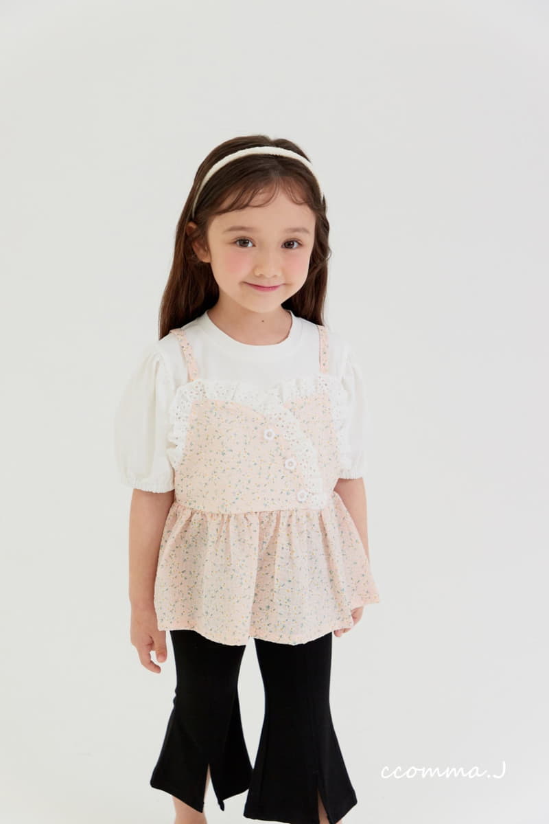 Oda - Korean Children Fashion - #toddlerclothing - Wendy Layered Tee