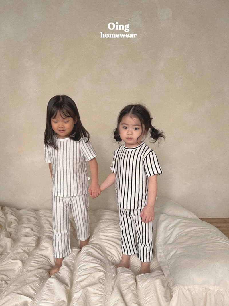 Oing - Korean Children Fashion - #kidzfashiontrend - Ppappiyong Top Bottom Set