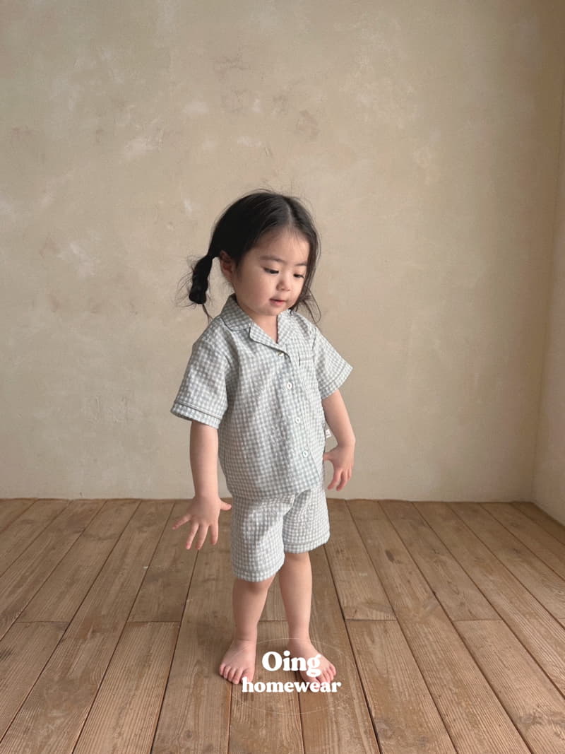 Oing - Korean Children Fashion - #littlefashionista - Summer Night Top Bottom Set - 9