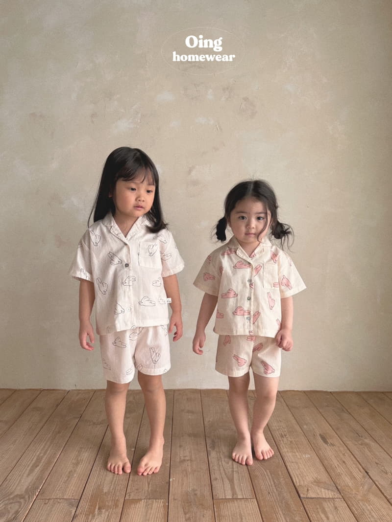 Oing - Korean Children Fashion - #magicofchildhood - Rabbit Pajama Set - 11