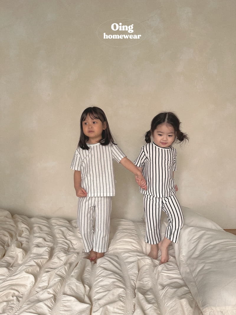 Oing - Korean Children Fashion - #prettylittlegirls - Ppappiyong Top Bottom Set - 6