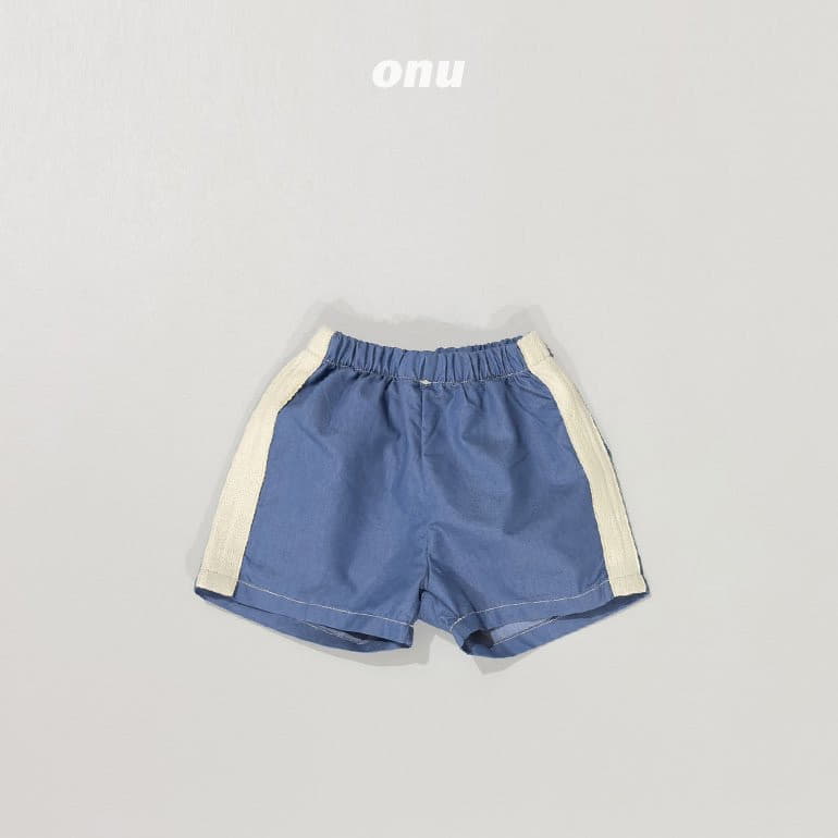 Onu - Korean Children Fashion - #Kfashion4kids - Tape Shorts - 3