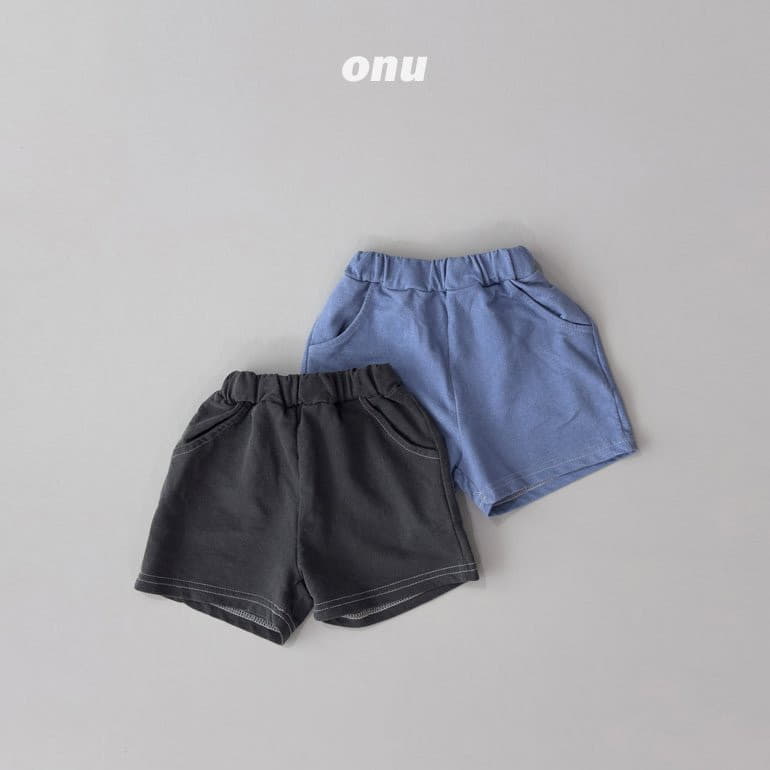 Onu - Korean Children Fashion - #designkidswear - Boche Stitch Top Bottom Set - 12