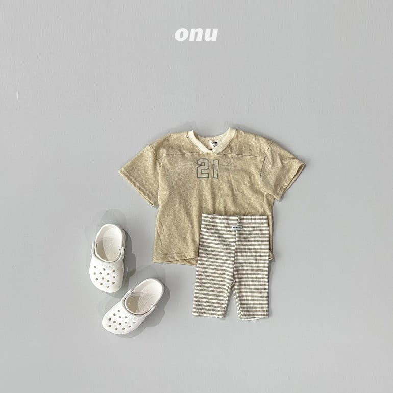 Onu - Korean Children Fashion - #fashionkids - V Rugby Tee - 9