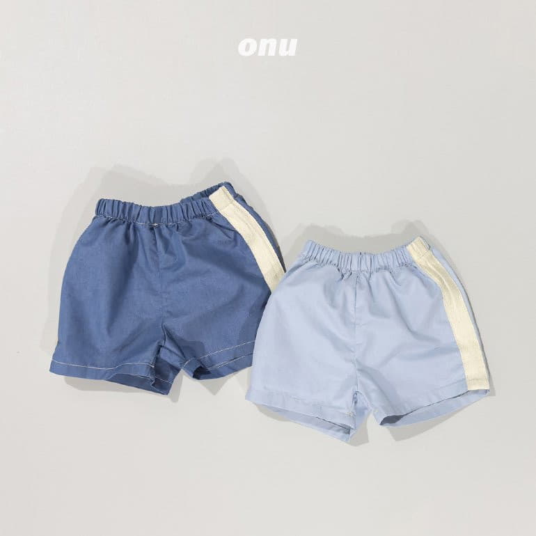 Onu - Korean Children Fashion - #minifashionista - Tape Shorts - 6