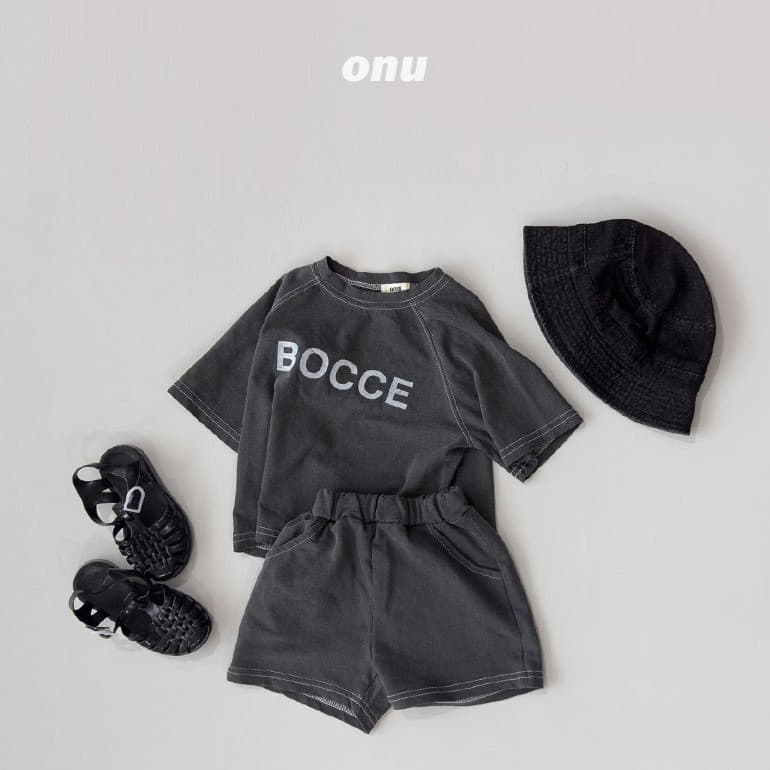 Onu - Korean Children Fashion - #minifashionista - Boche Stitch Top Bottom Set - 5