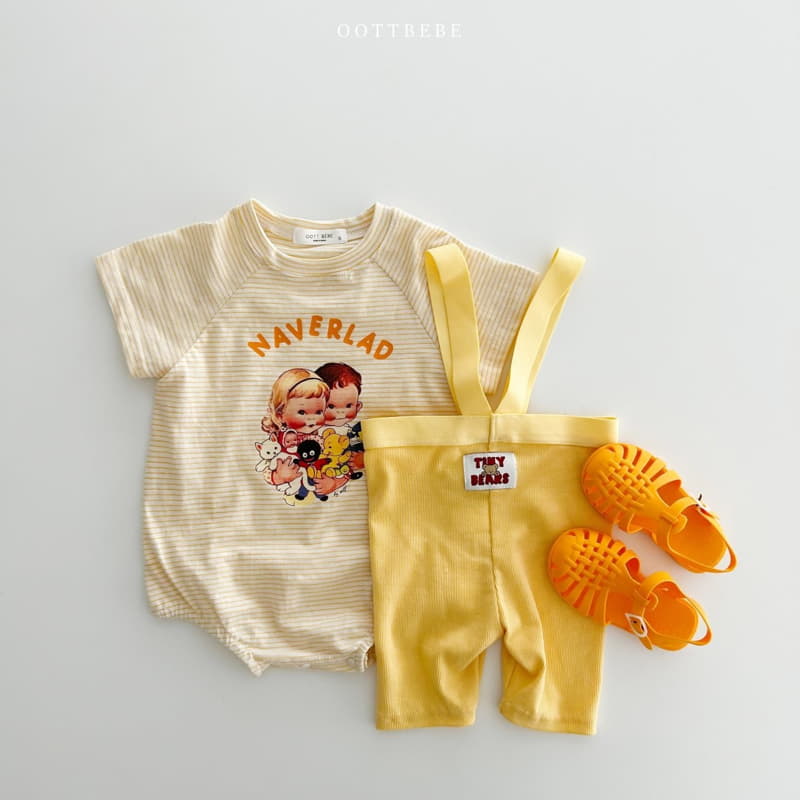 Oott Bebe - Korean Baby Fashion - #babyfashion - Toto Bodysuit - 7