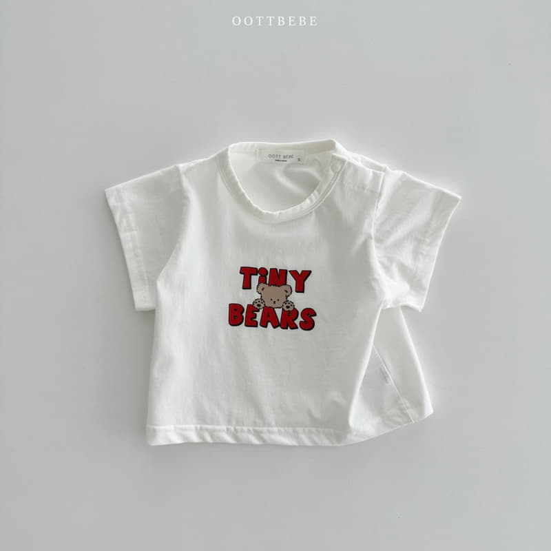 Oott Bebe - Korean Baby Fashion - #babyoninstagram - Bebe Tiny Bears Tee