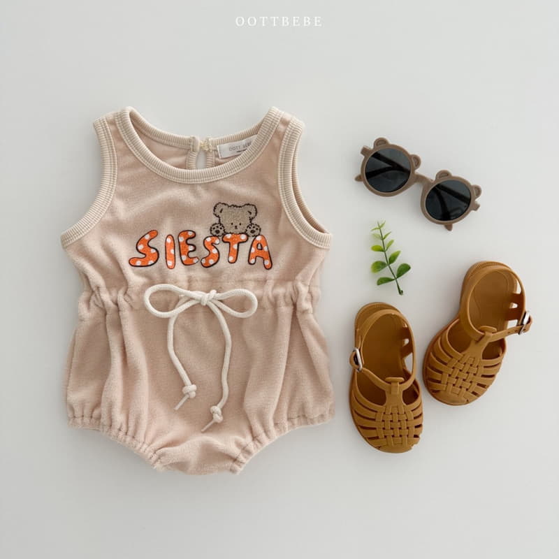 Oott Bebe - Korean Baby Fashion - #babyoninstagram - Siesta Bebe Bodysuit - 2