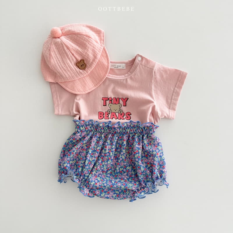 Oott Bebe - Korean Baby Fashion - #babywear - Fruit Yoru Bloomer - 4