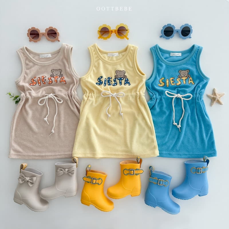 Oott Bebe - Korean Children Fashion - #Kfashion4kids - Siesta One-piece - 2