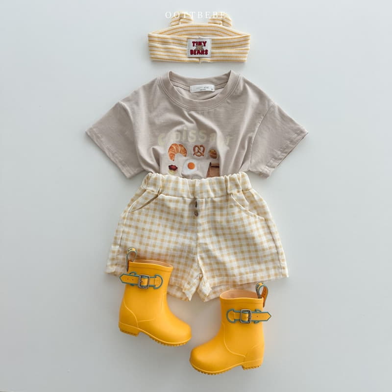 Oott Bebe - Korean Children Fashion - #Kfashion4kids - Strawberry Croissant Tee - 7