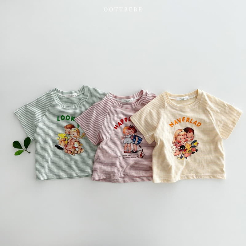 Oott Bebe - Korean Children Fashion - #childofig - Toto Top Bottom Set - 5