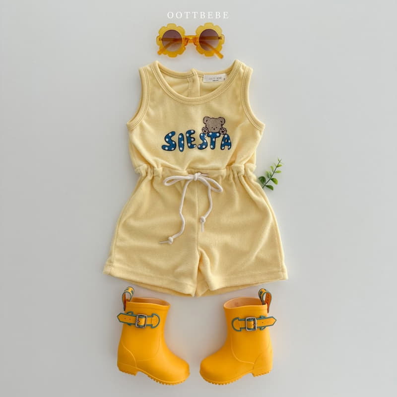 Oott Bebe - Korean Children Fashion - #childofig - Siesta Jumpsuit - 8