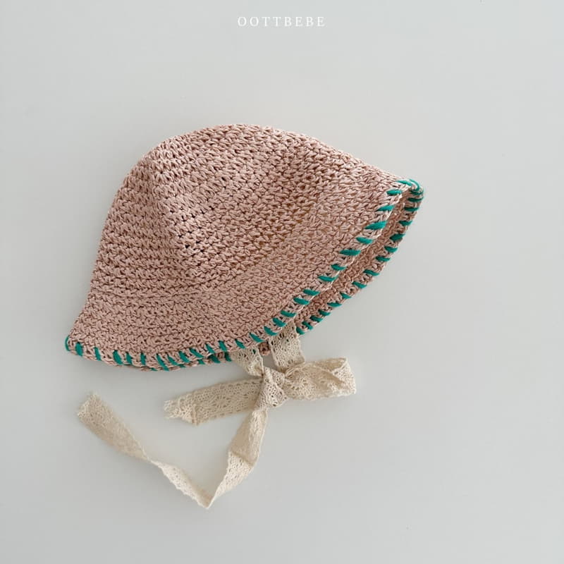 Oott Bebe - Korean Children Fashion - #childofig - Color Straw Hat