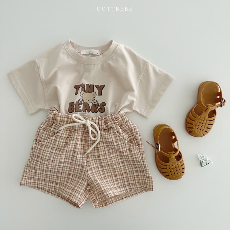 Oott Bebe - Korean Children Fashion - #childrensboutique - Check Me Pants - 3