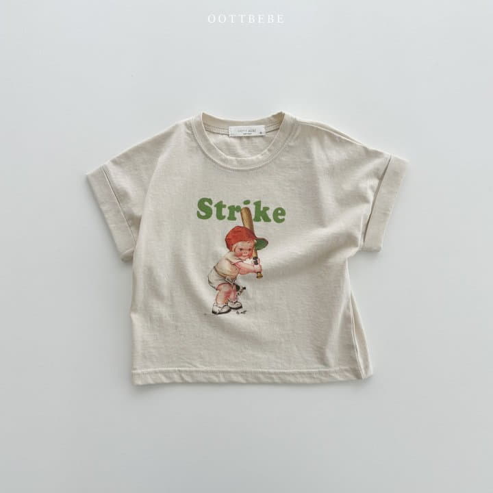 Oott Bebe - Korean Children Fashion - #discoveringself - Vintage Roll Up Tee