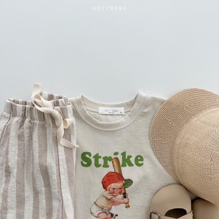 Oott Bebe - Korean Children Fashion - #kidsshorts - Vintage Roll Up Tee - 3