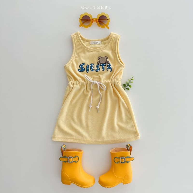 Oott Bebe - Korean Children Fashion - #littlefashionista - Siesta One-piece - 3