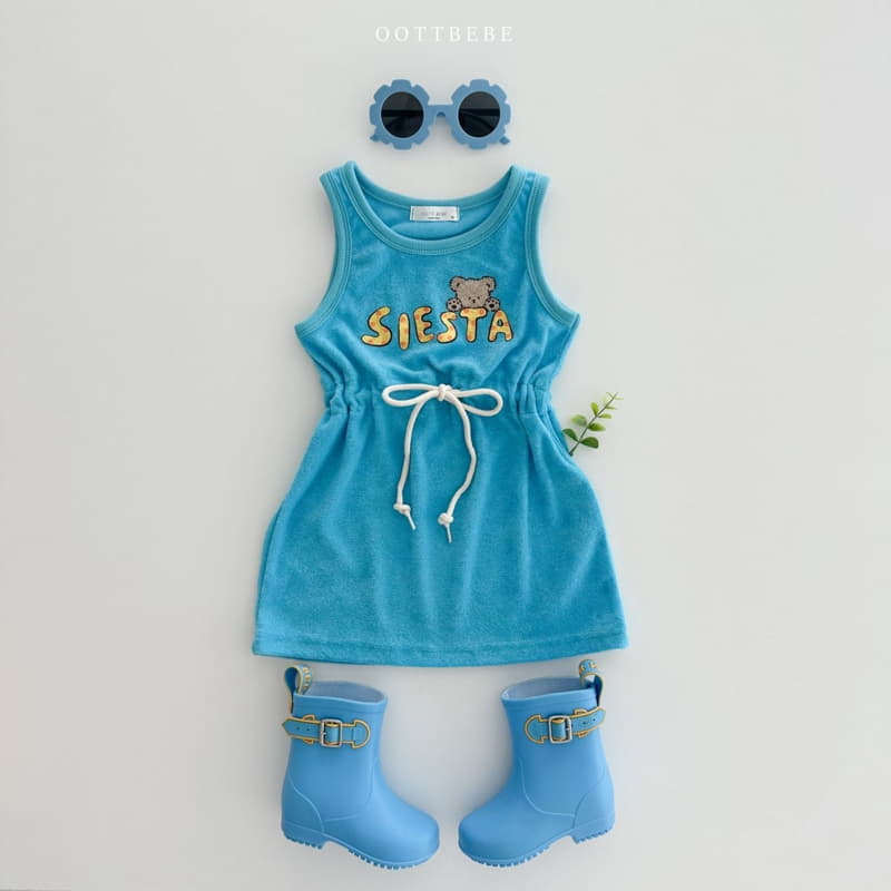 Oott Bebe - Korean Children Fashion - #littlefashionista - Siesta One-piece - 4