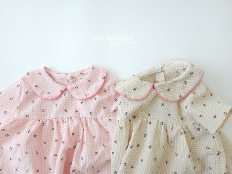 Party Kids - Korean Baby Fashion - #babyboutiqueclothing - Bebe One-piece Bloomer Set - 9