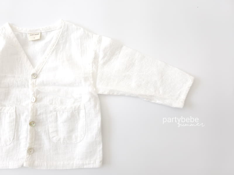 Party Kids - Korean Baby Fashion - #babyclothing - Ice Cardigan