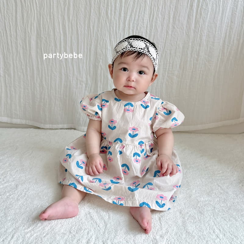 Party Kids - Korean Baby Fashion - #babyclothing - Dandelion One-piece - 10