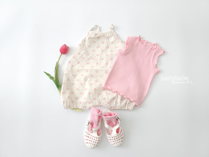 Party Kids - Korean Baby Fashion - #babyfashion - Lovely Bodysuit - 9