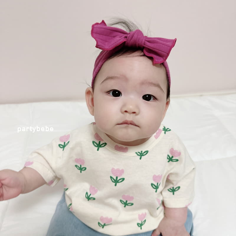 Party Kids - Korean Baby Fashion - #babyfever - Tulip Tee - 4