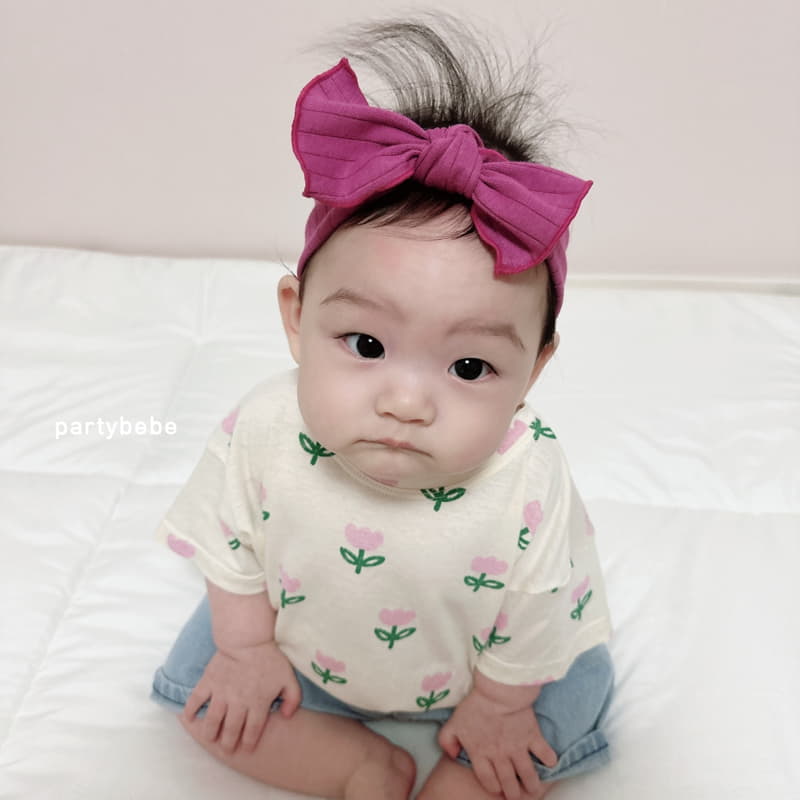 Party Kids - Korean Baby Fashion - #babylifestyle - Tulip Tee - 5