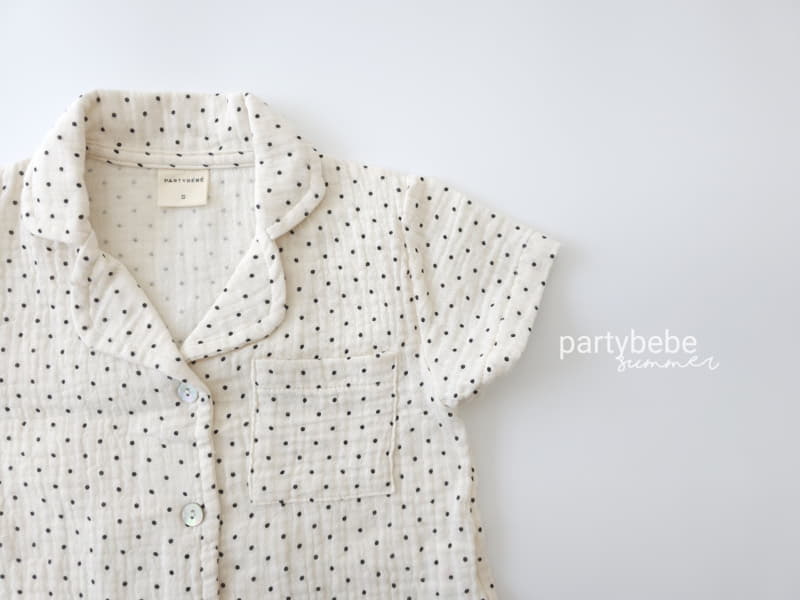 Party Kids - Korean Baby Fashion - #babyoninstagram - Tailor Top Bottom Set