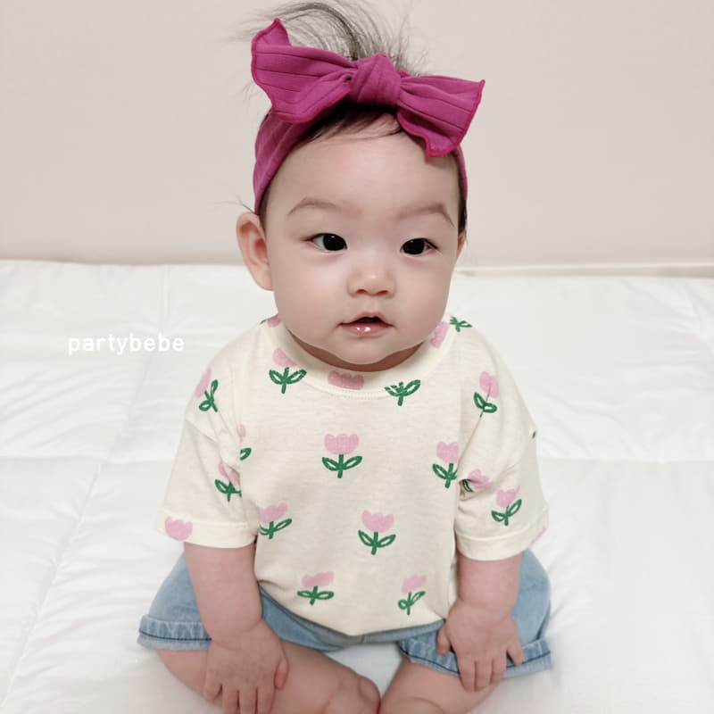 Party Kids - Korean Baby Fashion - #babyootd - Tulip Tee - 7