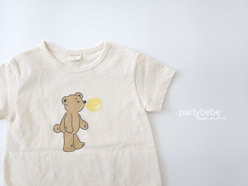 Party Kids - Korean Baby Fashion - #babyoninstagram - Balloon Bear Bodysuit - 4