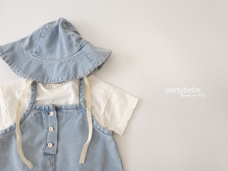 Party Kids - Korean Baby Fashion - #babyoutfit - Congi Overalls